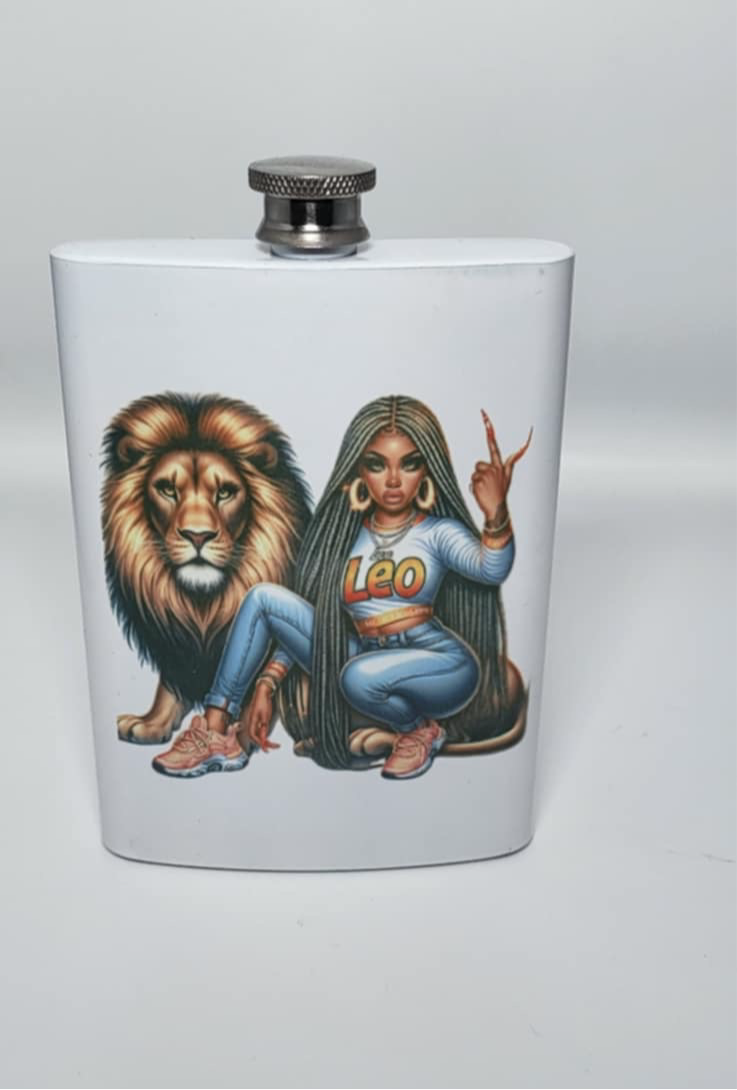 Leo Flask (8oz)